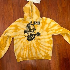 Tie Dye Muscle Hoodie